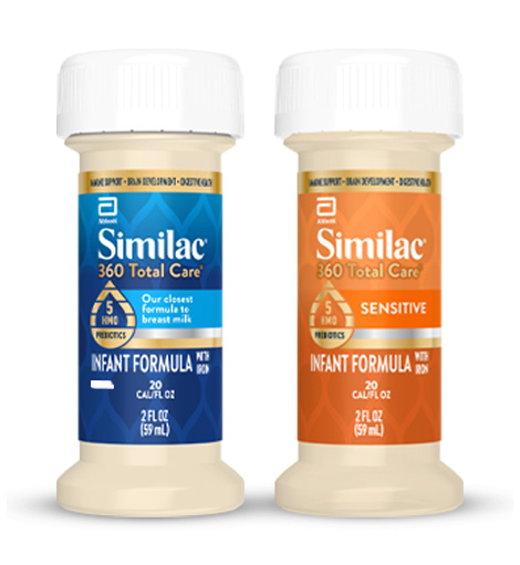 Siimilac® 360 Total Care® and Sensitive Ready to Feed 2 FL Oz