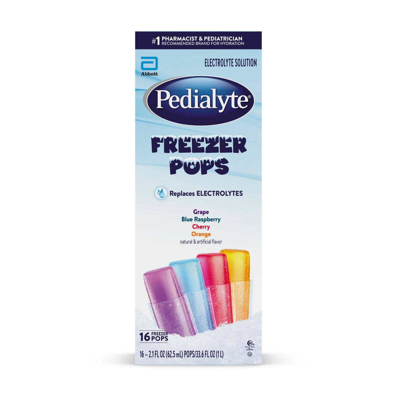 Pedialyte Freezer Pops Variety Pack