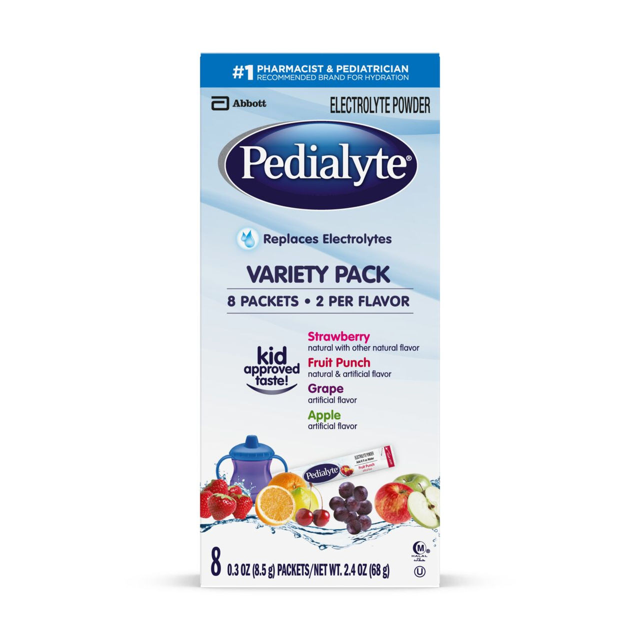 Pedialyte Classic Powder Variety Pack